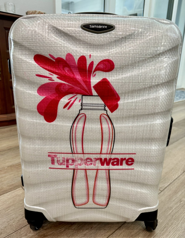 Samsonite Firelite 21″ Spinner Carry On Luggage Curv Lightweight Suitcase Silver