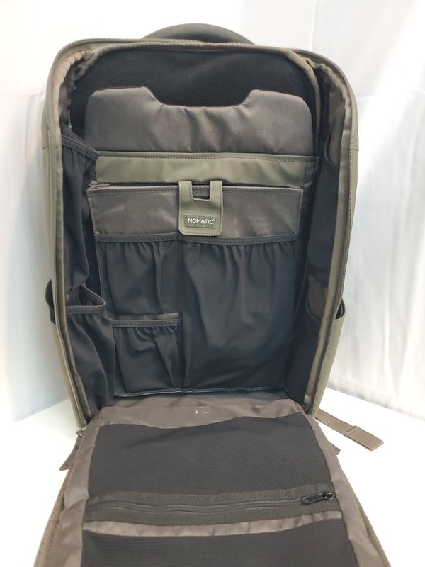 Nomatic Backpack 20L, Great Condition, Expands to 24L, Olive Color, $329 Value gallery
