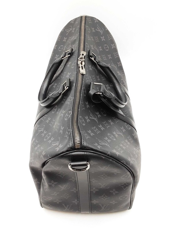 Louis Vuitton Keepall 45 In Monogram Eclipse Coated Canvas & Leather Fw0426szxdu gallery