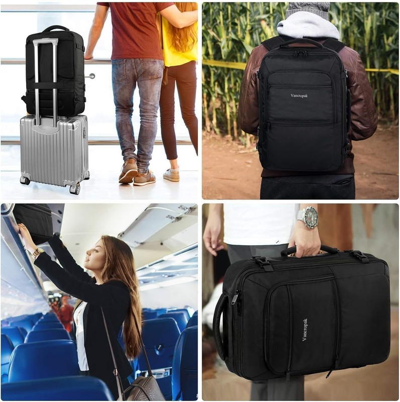 45L Expandable Backpack - Comfort & Durability for Travel Enthusiasts gallery