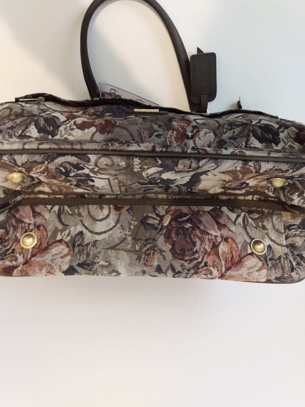 Protocol Collection Zip Shoulder Strap Lock Keys 20" Carry On Travel Bag NWT gallery