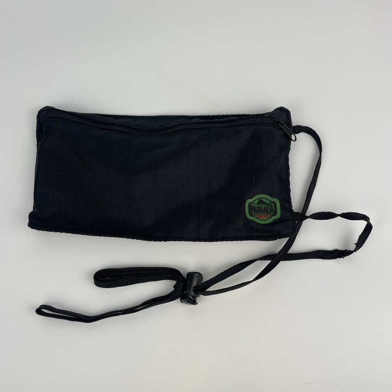 Kelty Pangaea Zippered Utility Pouch – Black Travel Accessory w/ Cord Loop