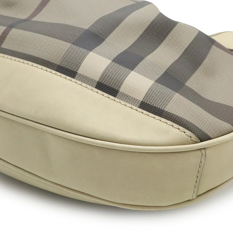 Pre-Owned BURBERRY Check pattern shoulder bag one shoulder semi-shoulder gallery