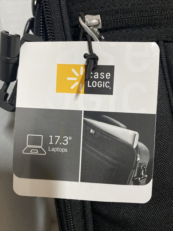 Case Logic Primary 17" Laptop Clamshell Case 18.5" x 3.5" x 15.7" Black 3201490 gallery
