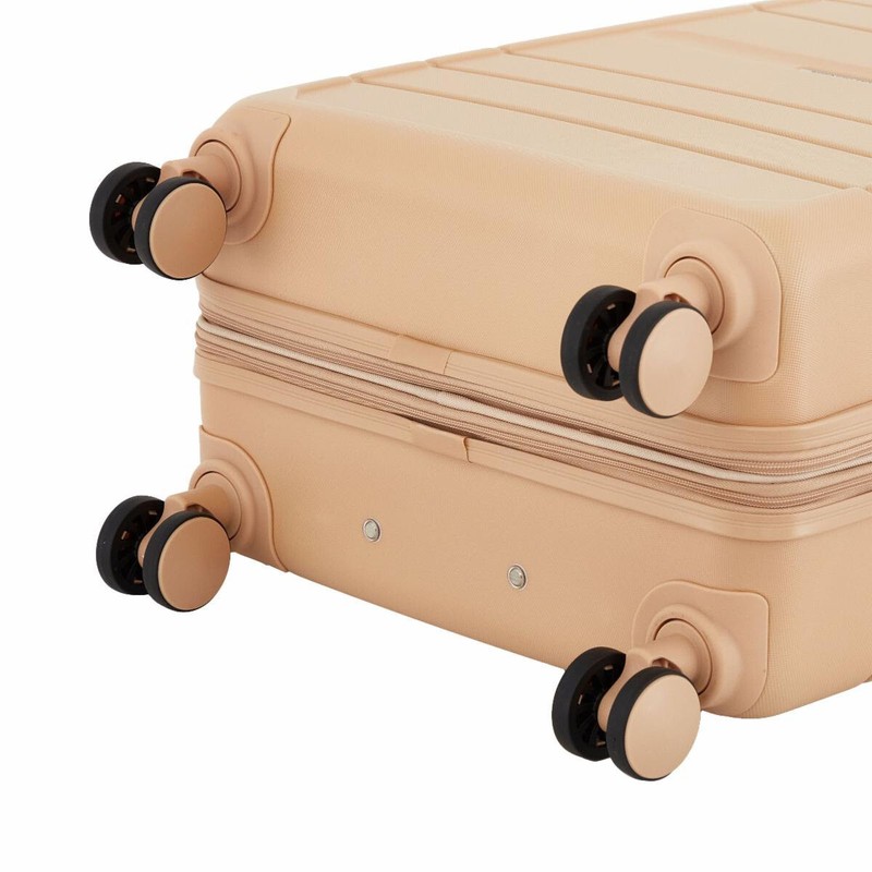 French Connection 4pc Expandable Rolling Hardside Luggage Set 8-Wheel System gallery