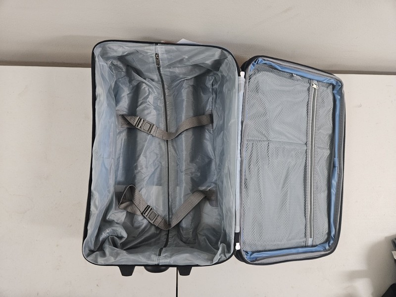 ROCKLAND FASHION SOFTSIDE UPRIGHT LUGGAGE SET, 2 PIECES, (14/19) - BLUE gallery