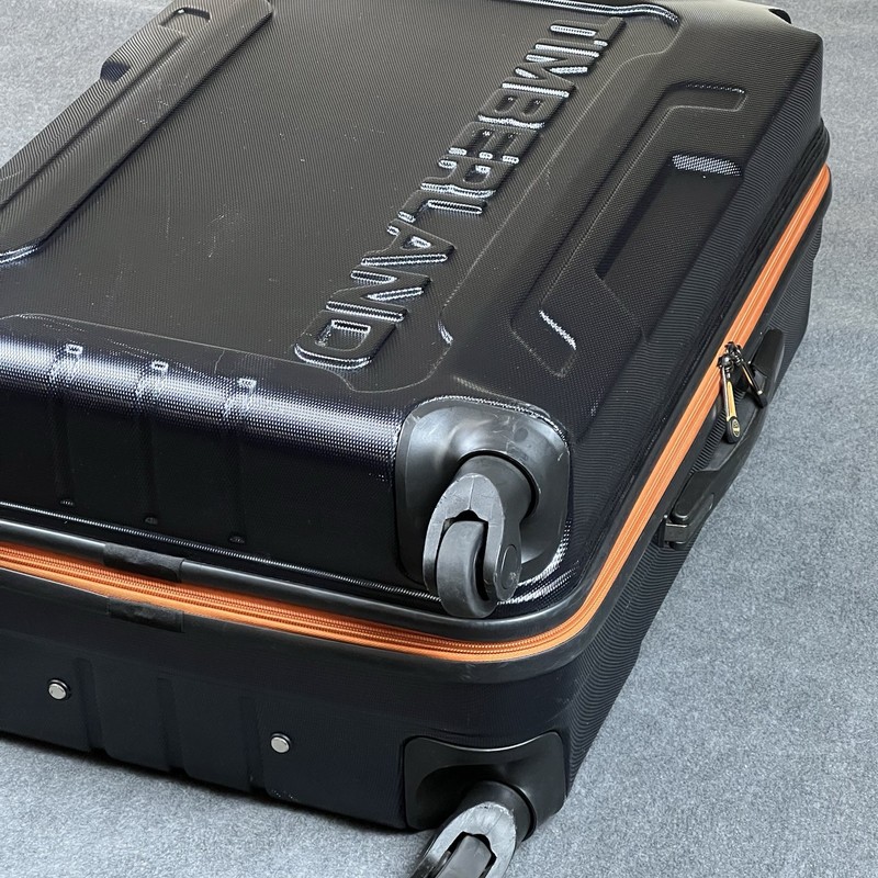 Timberland Boscawen 24” Hard Side Spinner Luggage Travel Suitcase – Dark Navy
