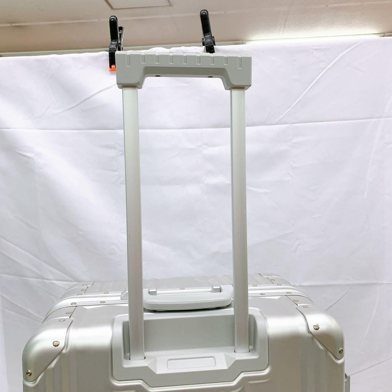 Mercedes Benz Original Aluminum Suitcase 65L Silver Carry Bag Novelty Japan NEW gallery
