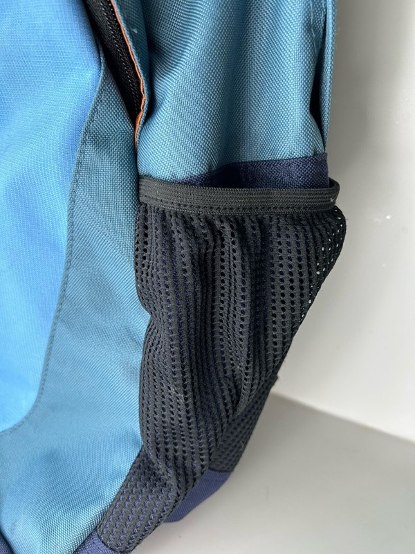 Heys Backpack School Comfort Padding Back/Strap Headphone Access Blue Lined EUC gallery