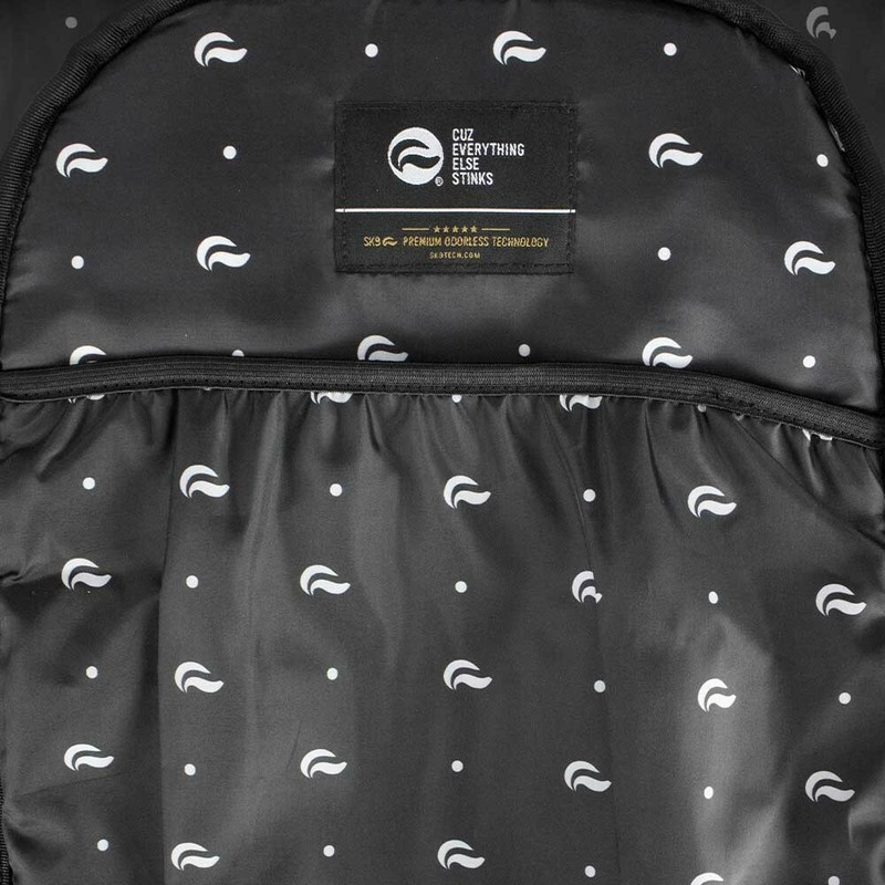 Skunk Element Backpack - Smell Proof Water Proof w/ Combo Lock- Metal Gray gallery