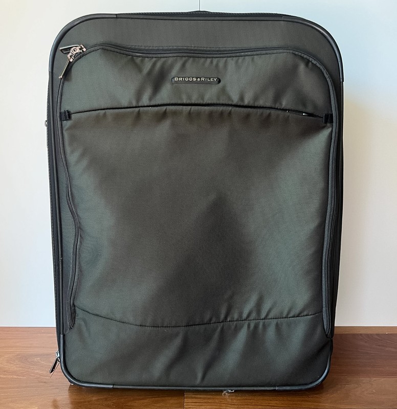 Briggs & Riley 2 Wheel Rolling Suitcase | Travelware TU224X-8, 26″ Olive Green
