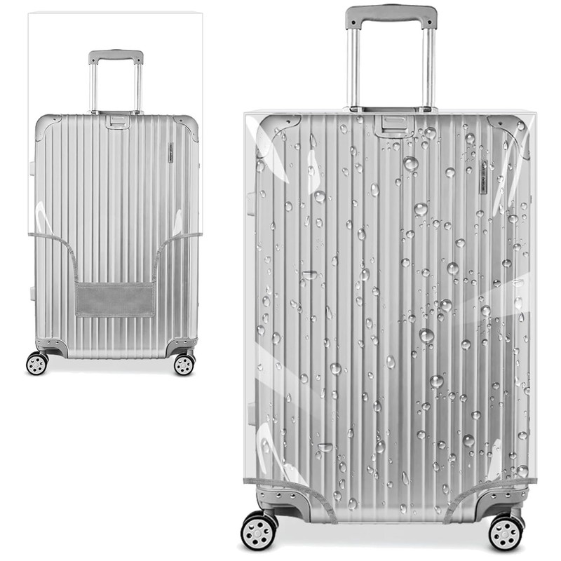 Scratch-Resistant 28″ Transparent Luggage Shield