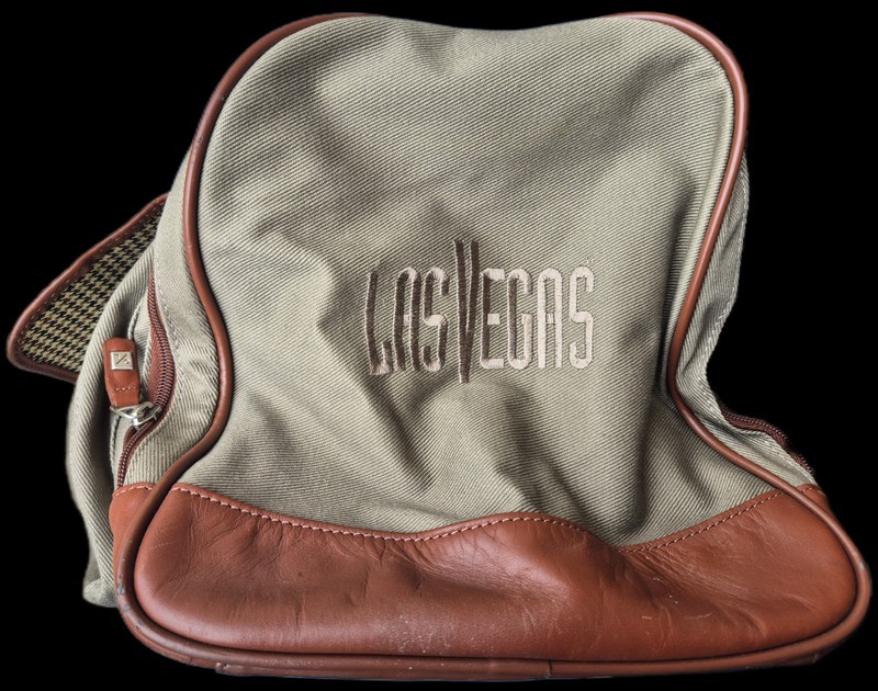 NWT Cutter & Buck Weekender Travel Bag & Dopp Kit - Las Vegas Logo - 2 Pieces gallery