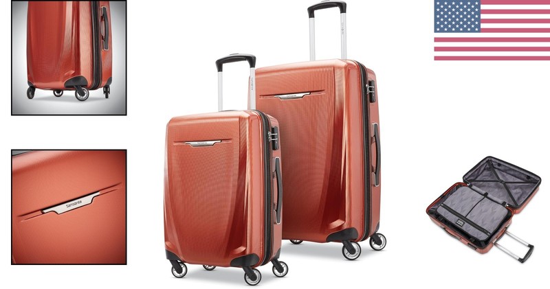 Expandable Luggage Set with Multi-Directional Wheels & Packing Dividers gallery