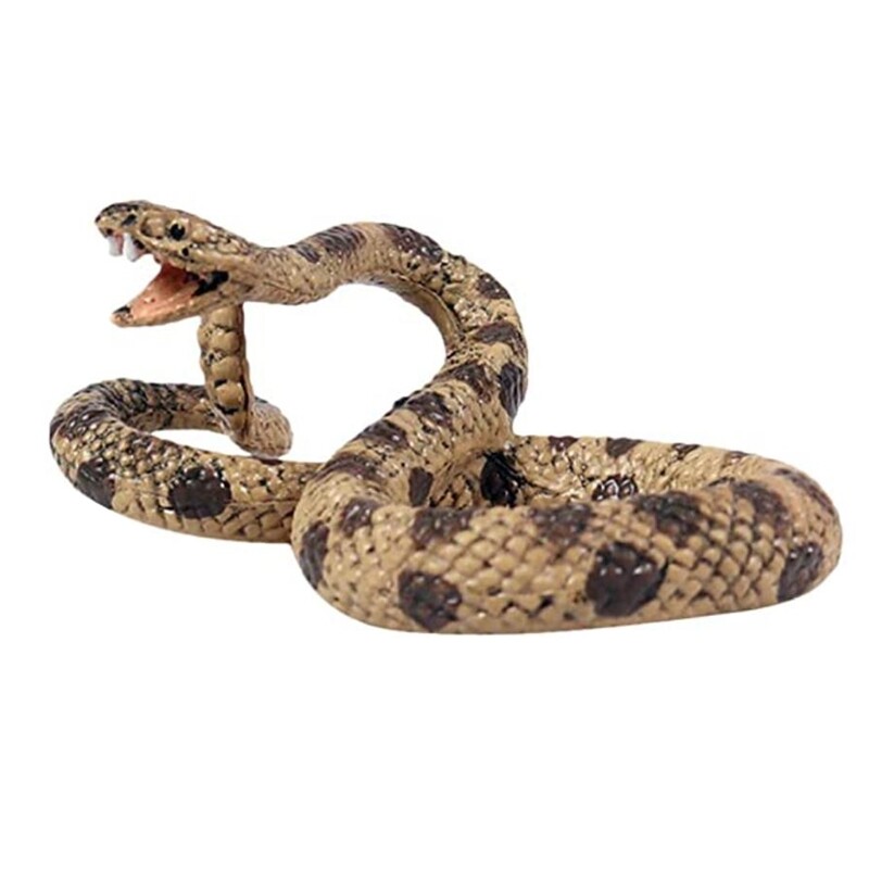 1Set Novelty Toy Pocket Model Trick Simulation Rattlesnake Wildlife Learning Toy