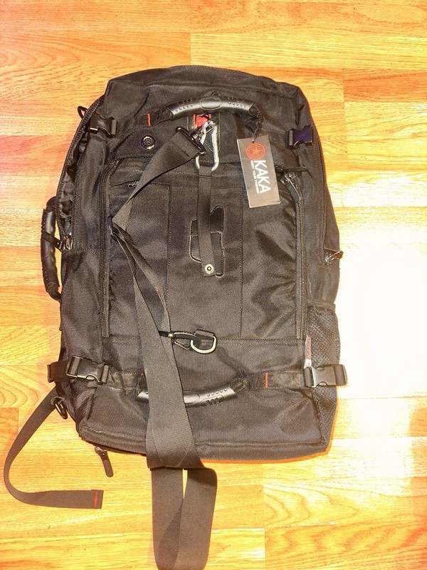 KAKA Travel Backpack Carry On Backpack Durable Convertible Duffle Bag 20 x12x7