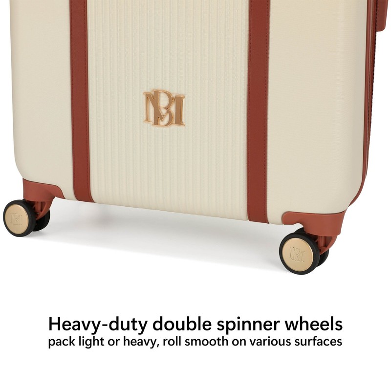 BADGLEY MISCHKA Mia 3 Piece Polycarbonate-ABS Expandable Retro Luggage Set gallery