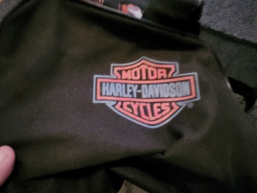 Harley-Davidson Logo Pattern Lightweight Duffel Bag 20x9x10” – Used gallery