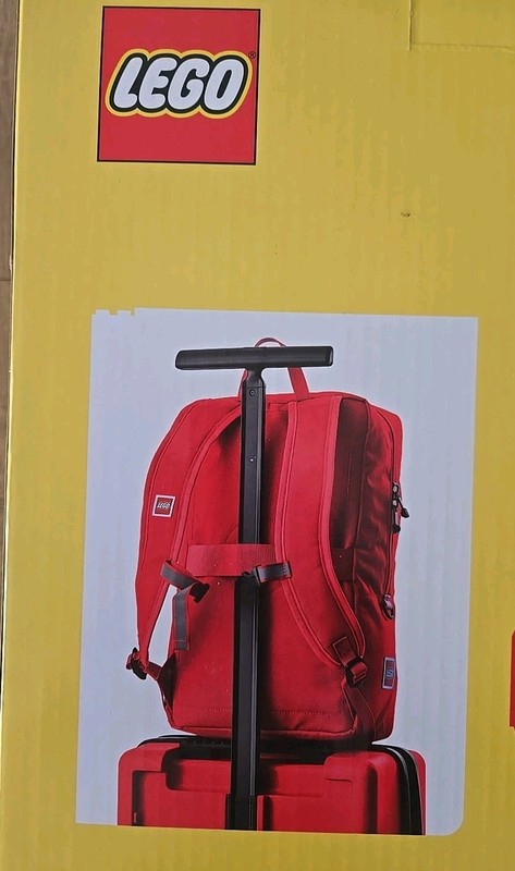 🌟NEW🌟 LEGO Kids 2-Piece Luggage Set Expandable Trolley & Backpack Travel Bag gallery