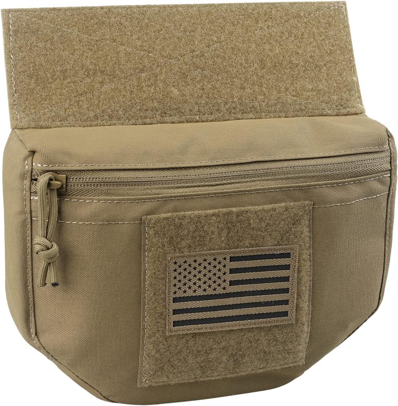 Plate Carrier Accessories Tactical Drop Dangler Pouch Sub Abdominal Carrying Kit