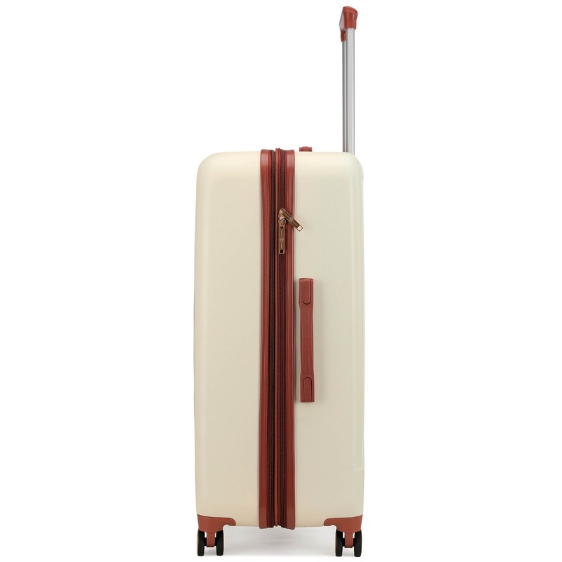 BADGLEY MISCHKA Mia 3 Piece Polycarbonate-ABS Expandable Retro Luggage Set gallery