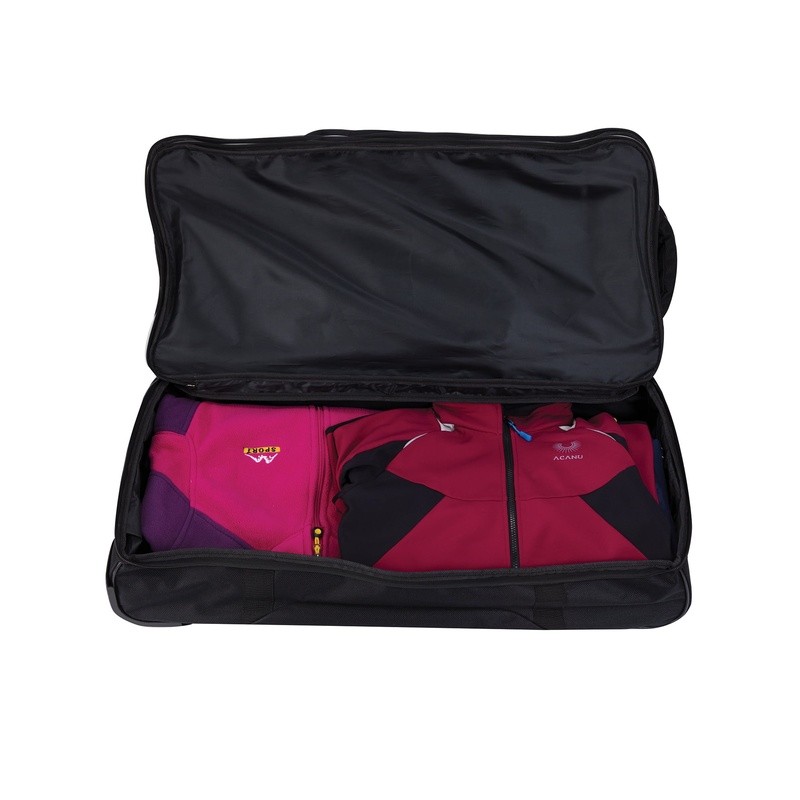Large Rolling Duffel Bag Telescopic Handle In-line Skate Wheels Travel Gear New gallery