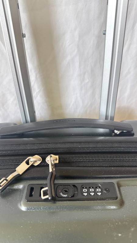 $480 New SAMSONITE Spin Tech 6 Carry-On Spinner Luggage Green 20" Hardcase gallery