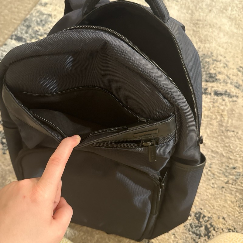 navy bugatti carry on backpack gallery