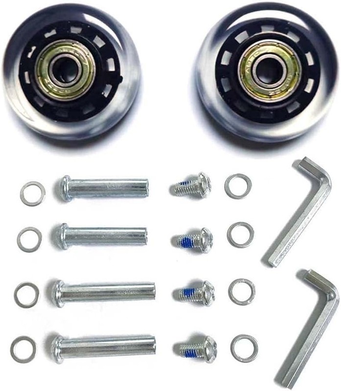 Versatile 2-Pack Luggage Replacement Wheels, Multiple Sizes & Easy Installation gallery