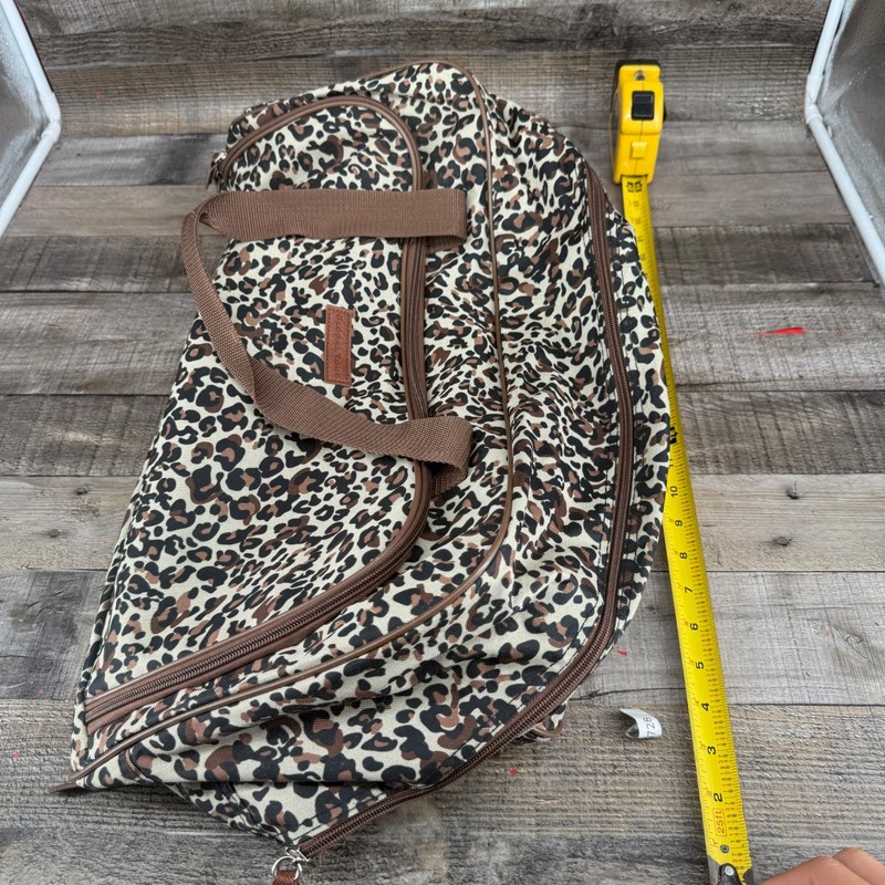 Global Tour Rolling Weekend Duffle Travel Bag Leopard Print Pattern gallery