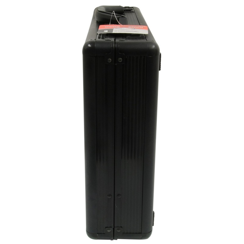 Briefcase with Lock Combination Anti-Theft Attache Black Aluminum SPC-941G gallery