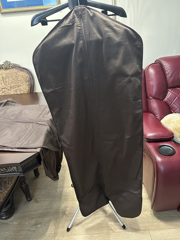 Authentic Louis Vuitton Storage Garment Bag Brown 100% Cotton gallery