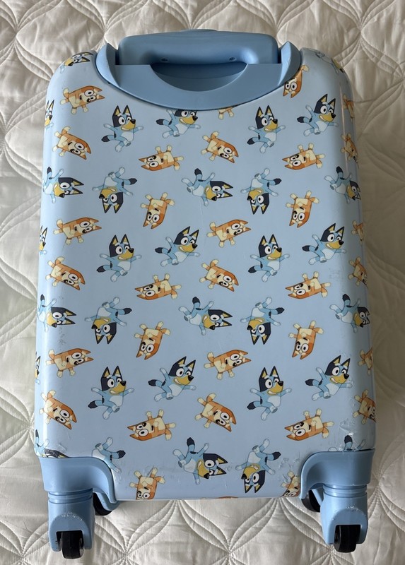 BLUEY - Kids Hard Side Trolly Carry on & Back Pack Luggage Set gallery