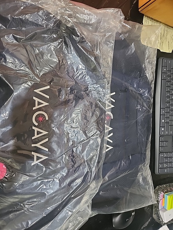 2 Vacaya Gay Cruise Carry-On Overnight Travel Bags Adjustable Straps Brand New