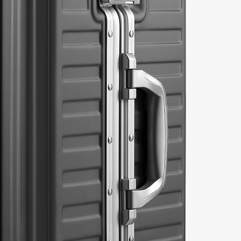 Luggex Carry On Luggage with Aluminum Frame, Polycarbonate Zipperless Luggage... gallery