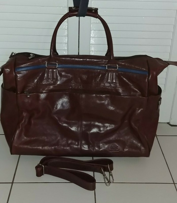 ORIENT-EXPRESS Collection de Prestige Leather Travel Bag 22"×12"×16" gallery