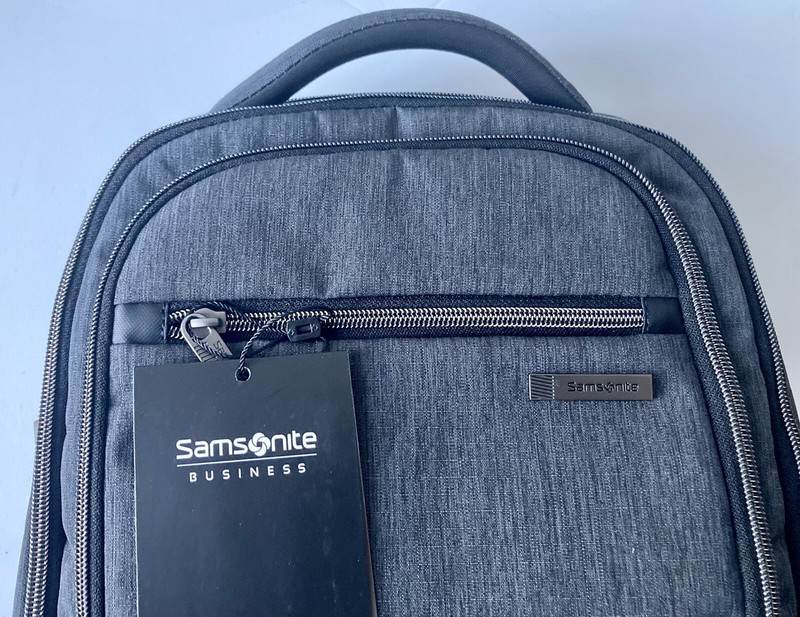Samsonite Modern Utility Small Backpack Charcoal Gray New Bag Travel Grey gallery