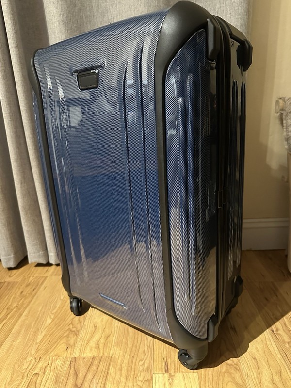 Tumi Vapor 30” Large Trip Packing Hardcase Spinner Luggage Blue New W/Tag