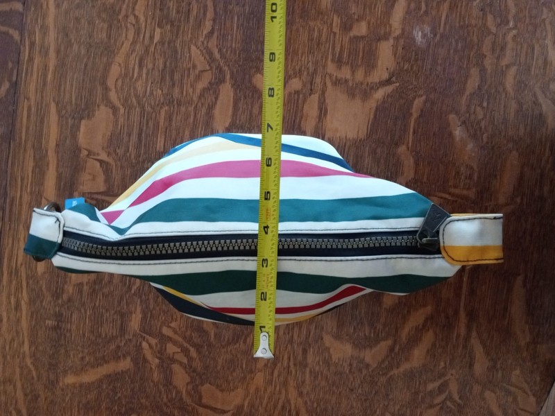 NEW WITH TAGS Pendleton Zip Pouch Stripes Poly-Covered Cotton gallery