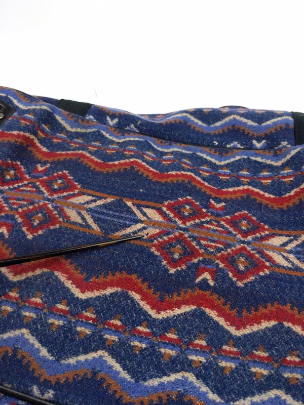 PENDLETON Rolling Duffle Bag Weekender Suitcase Wool Southwestern Blanket gallery