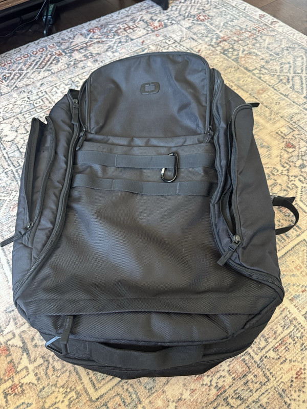 OGIO Pace Pro Max 45L Backpack Black Clamshell Laptop Travel Pre-owned