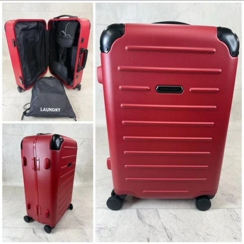 New Solgaard Carry-On With Closet In Venetian Red