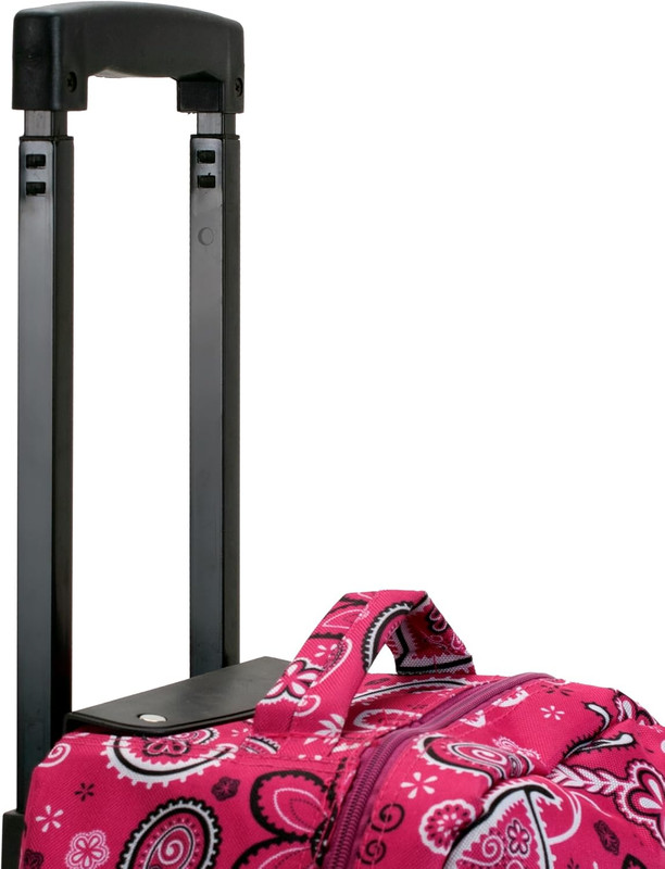 Double Handle 17" Rolling Backpack, Bandana gallery