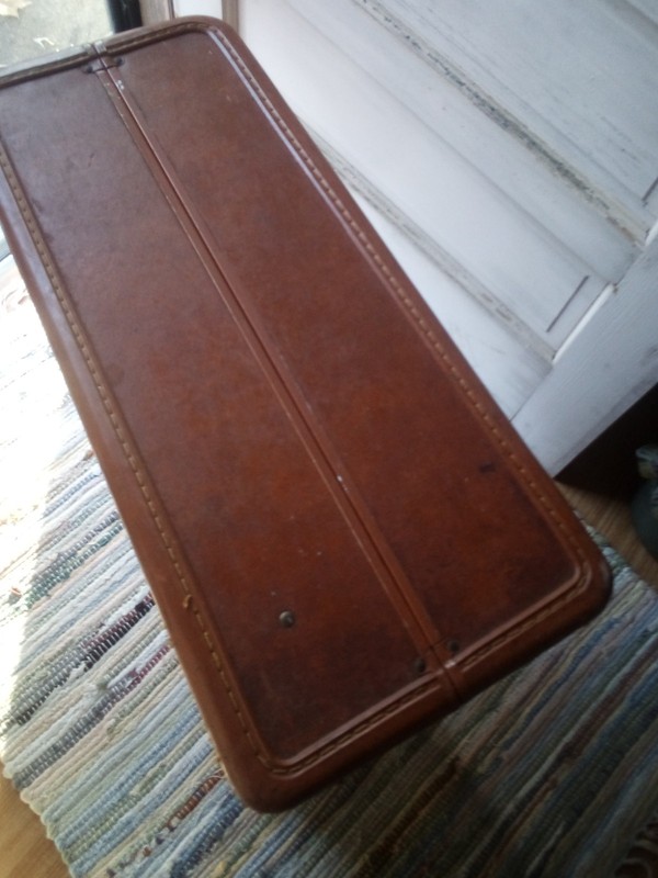 Samsonite Streamlite Suitcase 25" KEY VTG Luggage Hard Case gallery