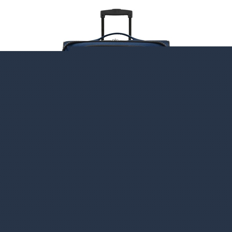 Aviron Bay Expandable Softside Luggage with Spinner Wheels, Navy, Large 31-Inch