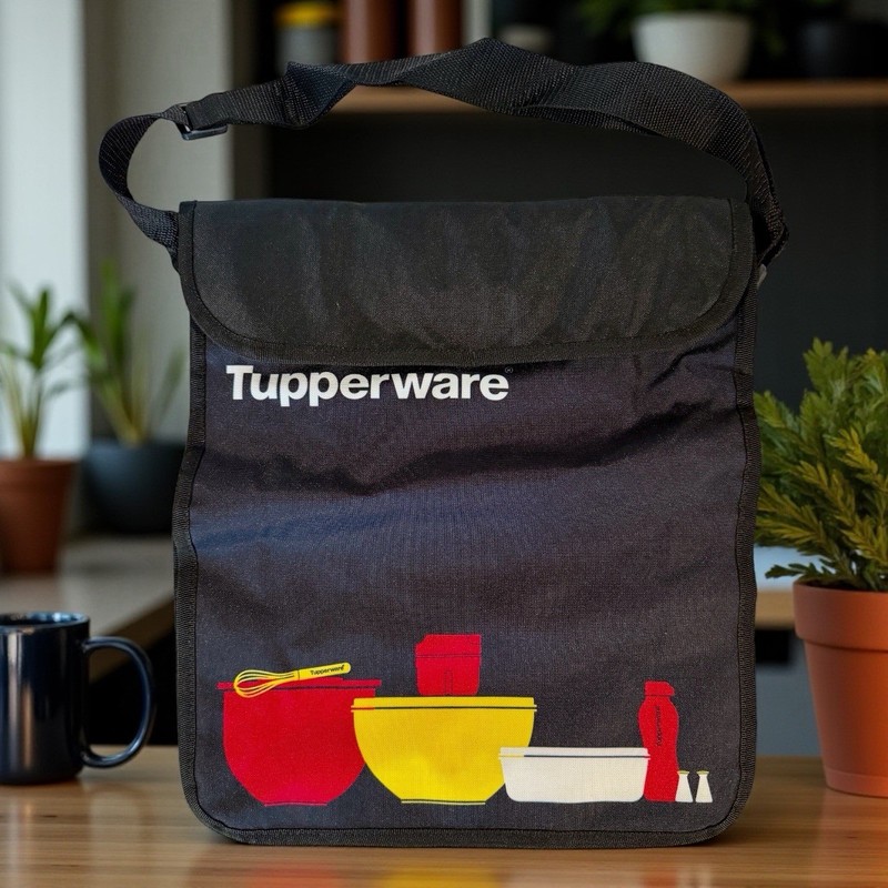 Tupperware Branded Consultant Bag Red and Yellow Shoulder Tote 2018 New gallery