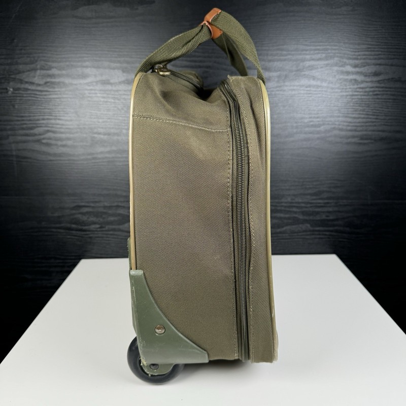 Hartmann Studio H - Rolling Briefcase Bag - Green - 12.5" Tall x 16.5" Wide gallery