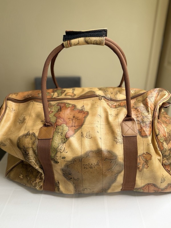 Kada Collection World Map Duffle Bag, Carry-On Traveler Weekender. gallery