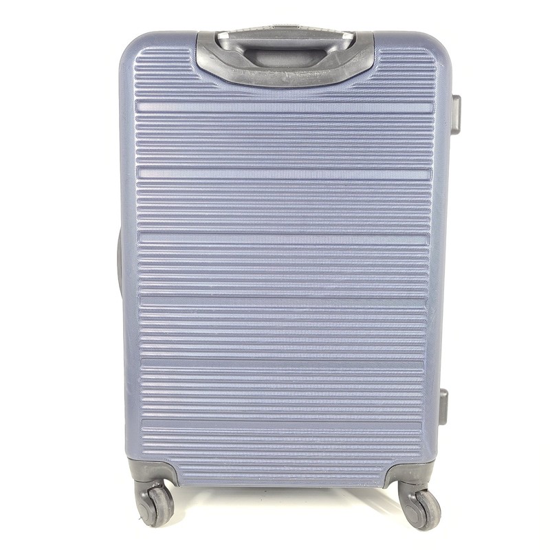 Atlantic 25" Spinner Expandable Check In Luggage Hardcase Navy Blue gallery