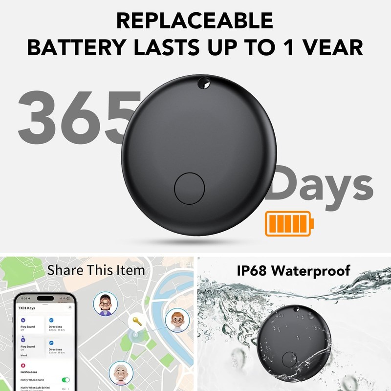 Android Air Tracker Bluetooth Tracker Tags Work with Google's Find Hub Smart Tag gallery